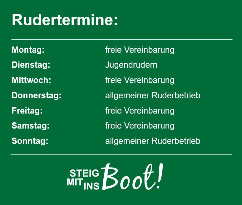 Rudertermine